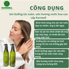 Gel Tạo Kiểu Tóc Uốn Xoăn Karseell Maca Naturally Curly 500ml - Dưỡng Tóc Bóng Mượt, Giữ Nếp Lâu Dài, Phù Hợp Với Tóc Mỏng