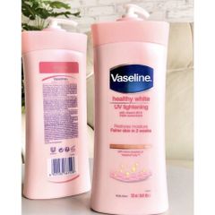 Sữa Dưỡng Thể Vaseline Healthy White 725ml - Dưỡng Da Trắng Sáng, Mịn Màng, Cấp Ẩm Chuyên Sâu Cho Mọi Loại Da
