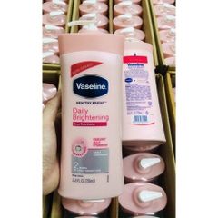 Sữa Dưỡng Thể Vaseline Healthy White 725ml - Dưỡng Da Trắng Sáng, Mịn Màng, Cấp Ẩm Chuyên Sâu Cho Mọi Loại Da