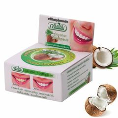 Bột Tẩy Trắng Răng Green Herbal Thái Lan - Tặng Kèm Hủ 10Gr, Hiệu Quả Xóa Vết Ố Vàng, Răng Trắng Sáng Sau 14 Ngày Sử Dụng