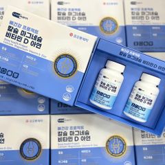 Viên uống bổ sung Canxi, Magie, Vitamin D và Kẽm Nutra Pharm - Chăm sóc xương khớp, 120 viên, sức khỏe cho gia đình
