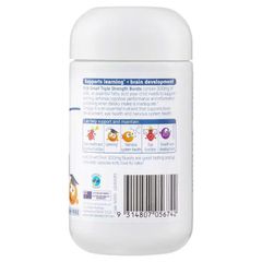 Viên uống Omega 3 Kids Smart DHA 300mg - Viên nhai vị cam hỗ trợ phát triển não bộ cho trẻ em - 50 viên
