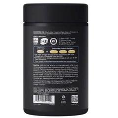 Dầu Cá Sports Research Triple Strength Omega 3 - 150 Viên Bổ Sung EPA & DHA Tăng Cường Tim Mạch và Nãon bộ