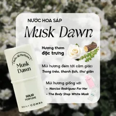Nước Hoa Sáp Daily Comma Solid Perfume - Hương Ngọt Ngào, Lưu Hương Lâu, Tiện Lợi Dùng Mọi Lúc