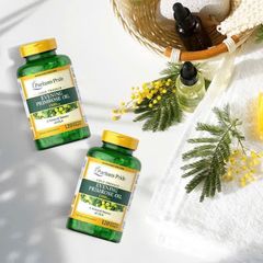 Viên Uống Tinh Dầu Hoa Anh Thảo Puritan's Pride 1300mg - Hỗ Trợ Sức Khỏe Da và Tim Mạch - 120 Viên Mỹ