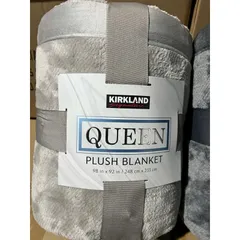 Chăn lông cừu Kirkland Queen 233x248cm - Siêu nhẹ, êm ái, an toàn cho da nhạy cảm, chất lượng cao tại Canada