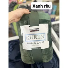 Chăn lông cừu Kirkland Queen 233x248cm - Siêu nhẹ, êm ái, an toàn cho da nhạy cảm, chất lượng cao tại Canada