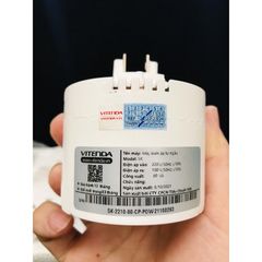 Bộ đổi nguồn 220V xuống 100V Vitenda - Dụng cụ chuyển đổi cho quạt điện, máy lọc không khí, dàn âm thanh mini, công suất 80W trở xuống