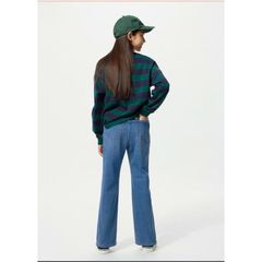Quần Jeans Ống Loe Cho Bé Gái Uni - Phong Cách Trẻ Trung, Thời Thượng, Dễ Phối Đồ, Chất Liệu Denim Cao Cấp
