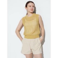 Áo len lưới ba lỗ nữ Uni Japan - Thời trang hè thoáng mát, đa kiểu phối với áo bralette, nhiều màu sắc thời thượng