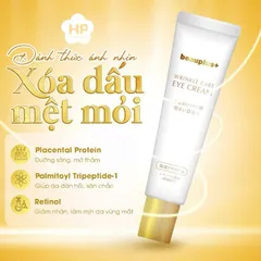 Kem Mắt Beauplus - Dưỡng Ẩm, Trẻ Hóa Vùng Da Mắt, Chống Nhăn, Cung Cấp Collagen và Peptide, Dành Cho Da Nhạy Cảm