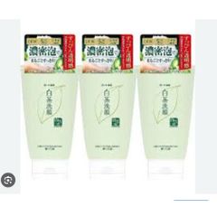 Sữa Rửa Mặt Trà Xanh Shirochasou 130g - Sạch Sâu, Se Khít Lỗ Chân Lông, Ngăn Ngừa Mụn, Làm Trắng Da Nhập Khẩu Nhật Bản