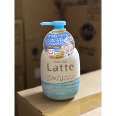 Dầu gội và xả Latte 2in 1 490ml