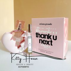 Nước Hoa Nữ Ariana Grande Thank U Next EDP Chai Chiết 10ml - Hương Hoa Quả Tươi Mát & Ngọt Ngào, Quà Tặng Đặc Biệt Cho Phái Đẹp