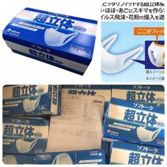KHẨU TRANG UNICHARM NHẬT BẢN Hộp 100c