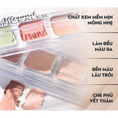 Kem Che Khuyết Điểm Đa Năng Catrice Allround 5 Màu 6g - Che Mụn, Thâm, Bọng Mắt, Tạo Khối, Lớp Nền Tự Nhiên