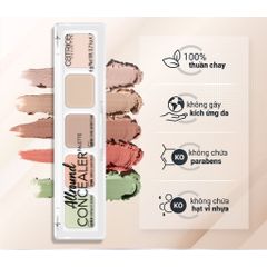 Kem Che Khuyết Điểm Đa Năng Catrice Allround 5 Màu 6g - Che Mụn, Thâm, Bọng Mắt, Tạo Khối, Lớp Nền Tự Nhiên