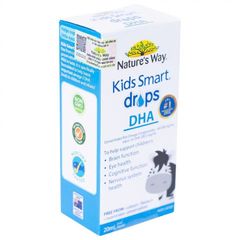 Nature's Way Kids Smart Drops DHA 20ml - Bổ sung DHA, EPA cho sự phát triển trí não và thị lực trẻ nhỏ