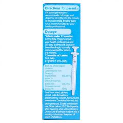 Nature's Way Kids Smart Drops DHA 20ml - Bổ sung DHA, EPA cho sự phát triển trí não và thị lực trẻ nhỏ