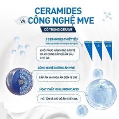 Kem Dưỡng Ẩm Phục Hồi Cerave Moisturising 50ml – Dưỡng Ẩm 48H, Làm Mịn Da, Tăng Cường Bảo Vệ Da 395999