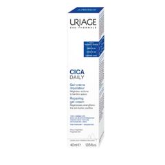 Kem Dưỡng Phục Hồi Da Hằng Ngày Uriage Bariederm Cica Daily Gel Cream 40ml - Chiết Xuất Centella Asiatica & Hyaluronic Acid