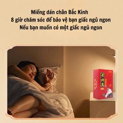 Miếng Dán Thải Độc Chân Ngải Cứu LAO BEIJING 50 Miếng - Giúp Ngủ Ngon, Giảm Nhức Mỏi, Thanh Lọc Cơ Thể, Thảo Dược Tự Nhiên