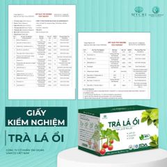 Trà Lá Ổi MyCHi 30 Túi Lọc - Hỗ Trợ Giảm Cân, Tiêu Hóa Tốt, Ngủ Ngon, Giàu Vitamin Từ Thiên Nhiên, Sản Phẩm Việt Nam