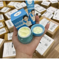 Kem Khử Thâm Nách Gluta Milk VIP White Thái Lan - Giảm Thâm, Làm Trắng Da, Khử Mùi, Hộp 15g - Mua 1 Tặng 1