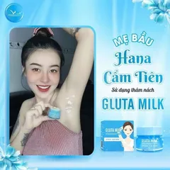 Kem Khử Thâm Nách Gluta Milk VIP White Thái Lan - Giảm Thâm, Làm Trắng Da, Khử Mùi, Hộp 15g - Mua 1 Tặng 1
