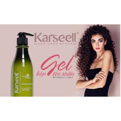 Gel Giữ Nếp Tóc Xoăn Karseell Curly Cream 500ml - Dưỡng Tóc Uốn Xoăn, Tạo Kiểu Tự Nhiên, Hương Nước Hoa Sang Trọng, Chính Hãng Italy