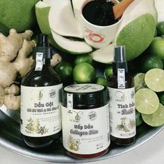 Combo 3 Chai Dầu Gội, Dầu Xả và Xịt Bồ Kết Hà Thủ Ô, Dừa Dr DIHI Hỗ Trợ Mọc Tóc, Giảm Rụng Tóc, Tóc Dài Nhanh 2024
