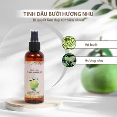 Xịt Dưỡng Tóc, Tinh Dầu Bưởi Mọc Tóc Thảo Mộc Xưa Kích Thích Mọc Tóc Con Giúp Tóc Nhanh Dài Giảm Gãy Rụng
