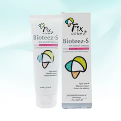 Dầu Gội Fixderma Bioteez-s - Giảm Ngứa, Làm Sạch Gàu, Kích Thích Mọc Tóc Khỏe, 75g - Chăm Sóc Tóc Từ Thiên Nhiên