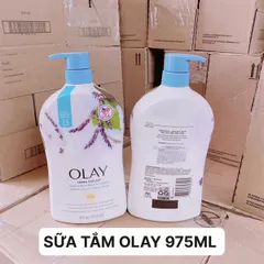 Sữa tắm Olay Fresh Outlast Lavender 975ml – Dưỡng ẩm và thư giãn với hương oải hương tự nhiên, sản phẩm chăm sóc da hoàn hảo