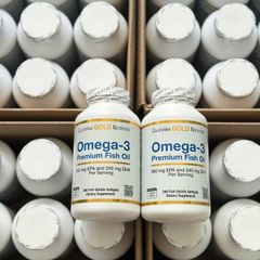 Viên uống dầu cá Omega - 3 California Gold Nutrition 240 viên - Hàng Mỹ 396379