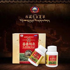 Viên uống Đông Trùng Hạ Thảo Bio Apgold - Tăng cường sức đề kháng, hỗ trợ sức khỏe, phục hồi thể lực - Hộp 2 x 60 viên