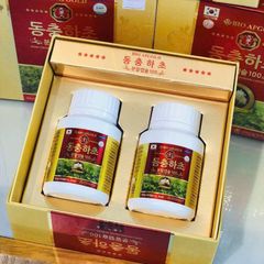 Viên uống Đông Trùng Hạ Thảo Bio Apgold - Tăng cường sức đề kháng, hỗ trợ sức khỏe, phục hồi thể lực - Hộp 2 x 60 viên