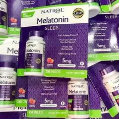 Viên Uống Hỗ Trợ Giấc Ngủ Natrol Sleep 5mg Extra Strength 250 Viên - Giải Pháp Cho Giấc Ngủ Sâu Và Tươi Mới Hơn