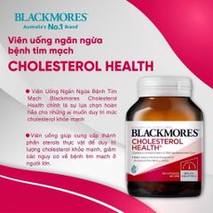 Viên Uống Giảm Cholesterol Blackmores Cholesterol Health 60 Viên 394357