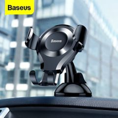 Giá đỡ điện thoại ô tô Baseus Osculum Gravity Mount - Hệ thống hút chân không, xoay 360 độ, tương thích với Galaxy, iPhone, Huawei, Xiaomi