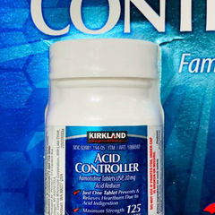 Viên Uống Kiểm Soát Axit Dạ Dày Kirkland Signature 20mg - Giảm Nóng Rát, Đầy Hơi, Ợ Chua - Hỗ Trợ Tiêu Hóa 250 Viên