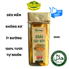 [Ăn là ghiền] Xoài sấy dẻo hộp/túi 350g, làm quà Tết, quà tặng, street food - VizaFood