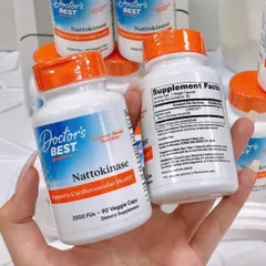 Viên Uống tai biên, đột quỵ  Nattokinase 2000 FU 90 Viên