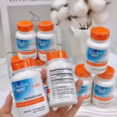 Viên Uống tai biên, đột quỵ  Nattokinase 2000 FU 90 Viên