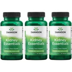 Viên Uống Bổ Thận Swanson Kidney Essentials 60 Viên - Hỗ Trợ Chức Năng Thận, Tăng Cường Sức Khỏe và Thải Độc Tự Nhiên