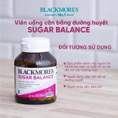 Viên Uống Hỗ Trợ Đường Huyết Blackmores Sugar Balance 90 Viên - Cải Thiện Sức Khỏe, Duy Trì Đường Huyết Ổn Định