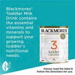 Sữa Blackmores Toddler Milk Drink 900g - Sữa Dinh Dưỡng Cho Trẻ Từ 1 Đến 3 Tuổi Hỗ Trợ Phát Triển Trí Não và Hệ Miễn Dịch