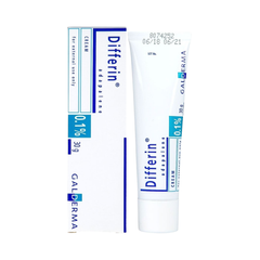 Kem Làm Giảm Mụn Galderma Differ 0.1% 30g – Hỗ Trợ Làm Giảm Mụn Trứng Cá 387757