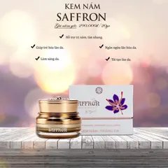 Kem Nám Tàn Nhang Saffron Hải Âu Việt - Dưỡng Trắng Da, Mờ Thâm, Ngừa Nám, 100% Tự Nhiên, Phục Hồi Làn Da Khỏe Đẹp