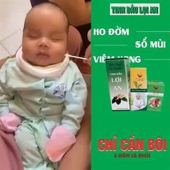 Tinh Dầu Lợi An - Giảm Ho, Sổ Mũi, Khò Khè Cho Trẻ Sơ Sinh - 100% Thảo Dược Thiên Nhiên Chính Hãng